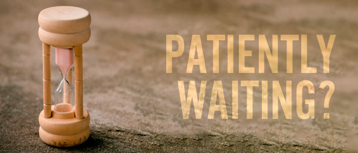 Patiently Waiting?
