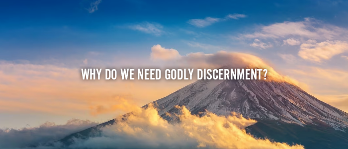 WHY DO WE NEED GODLY DISCERNMENT?