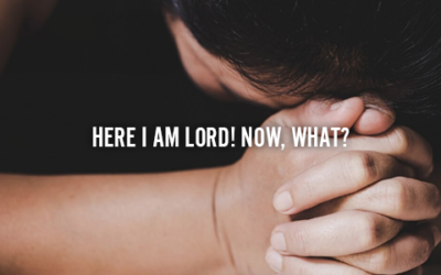 HERE I AM LORD! NOW, WHAT?
